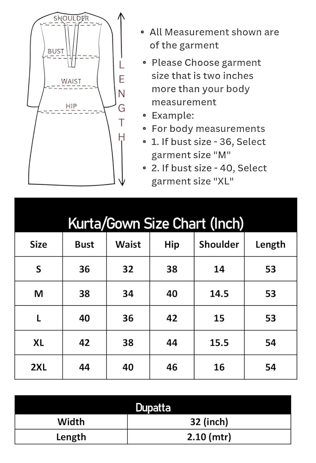 KEDARFAB Women's Georgette Embroidered Anarkali Kurta & Dupatta Set