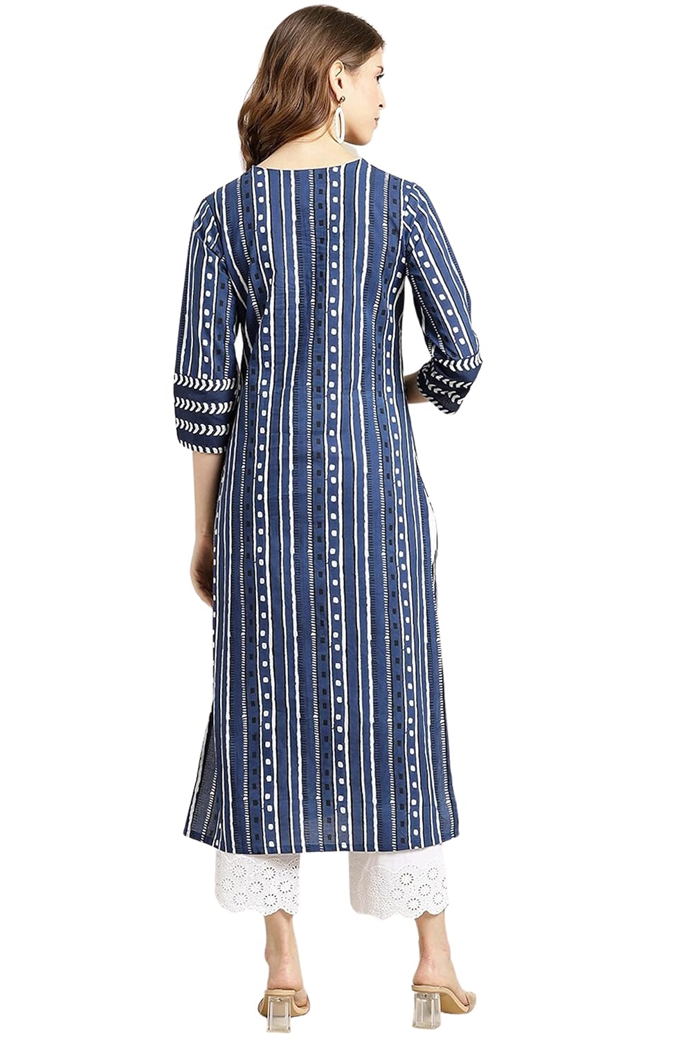 rytras Womens Cotton Straight Fit Printed Kurta