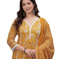Amayra Women's Pure Cotton Printed Straight Kurta Set with Palazzo Pants & Dupatta- Ethnic Wear